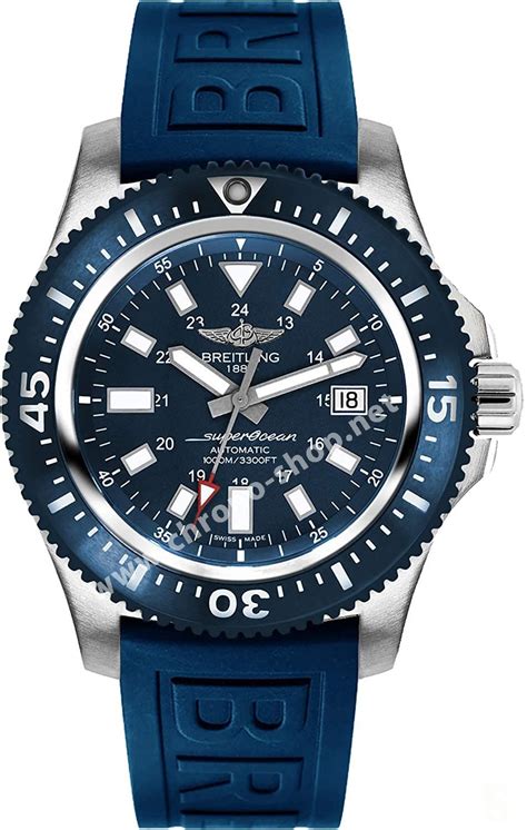 breitling diver pro iii blue rubber strap|Breitling straps 24mm.